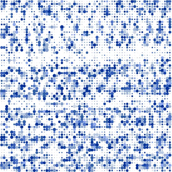 白色背景上的蓝点 — 图库矢量图片