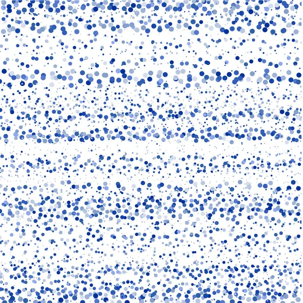 Blauwe Stippen Witte Achtergrond — Stockvector