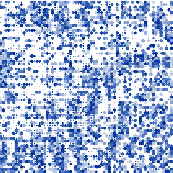 Points Bleus Sur Fond Blanc — Image vectorielle