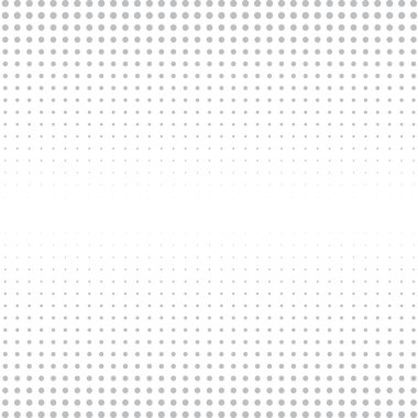 Beyaz üzerinde gri noktalı arka plan 