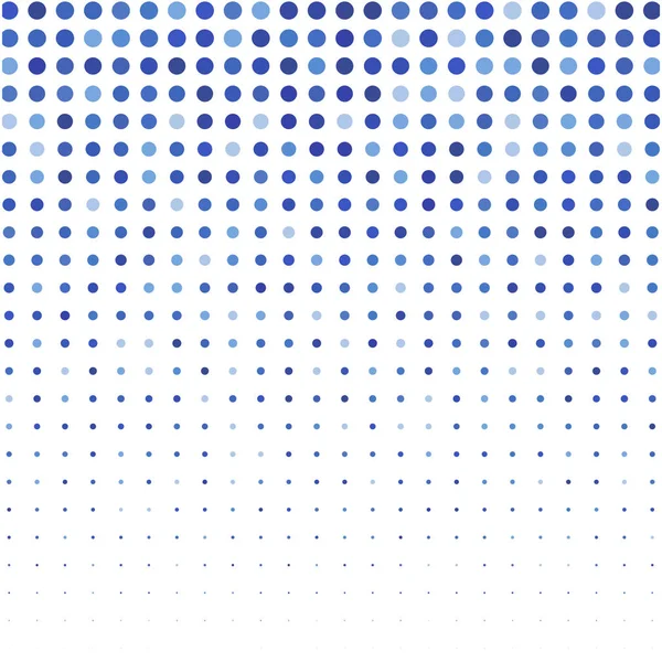 白い背景の青い円 — ストックベクタ