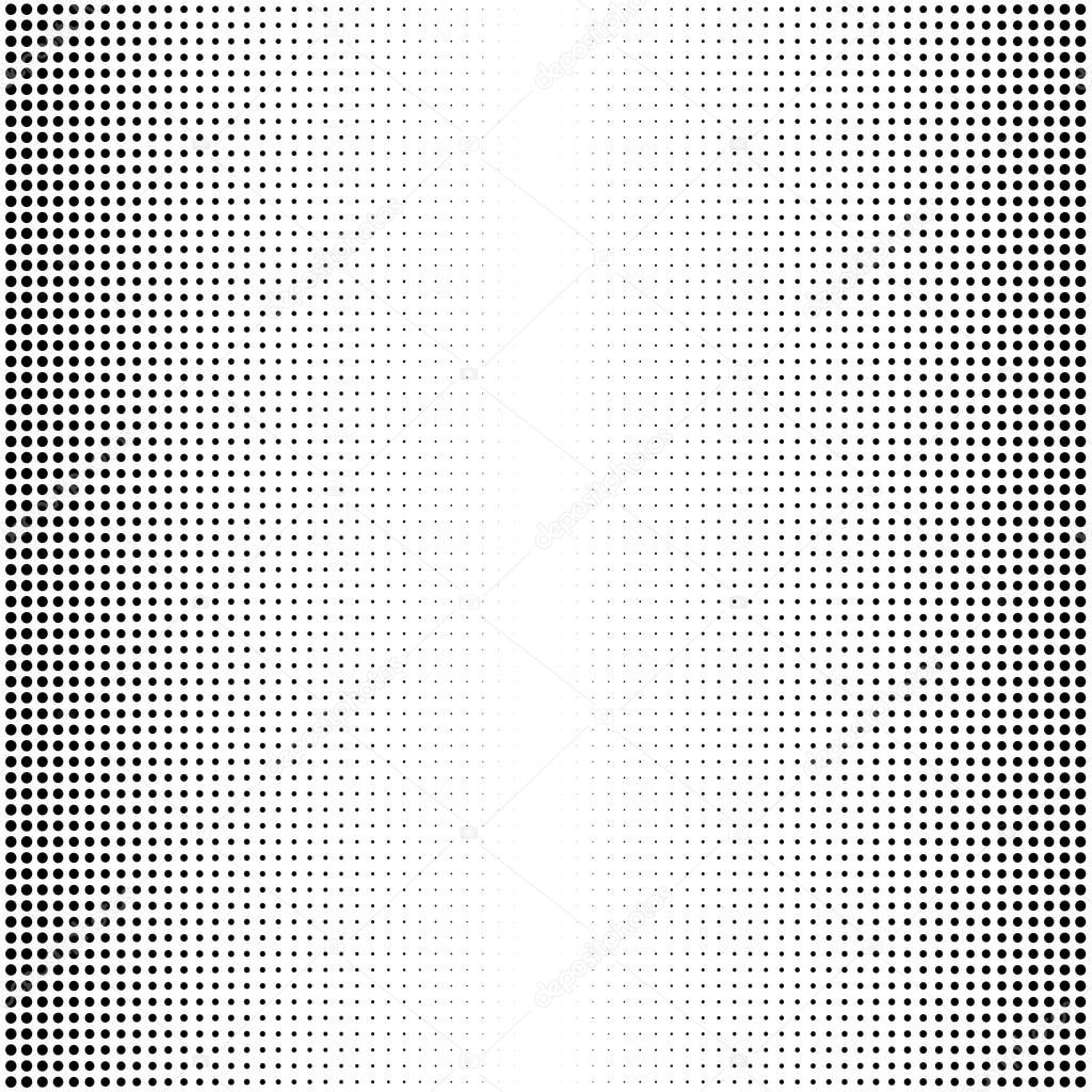 Background of black dots on white