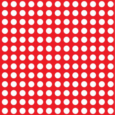 beyaz noktalı kırmızı arkaplan 