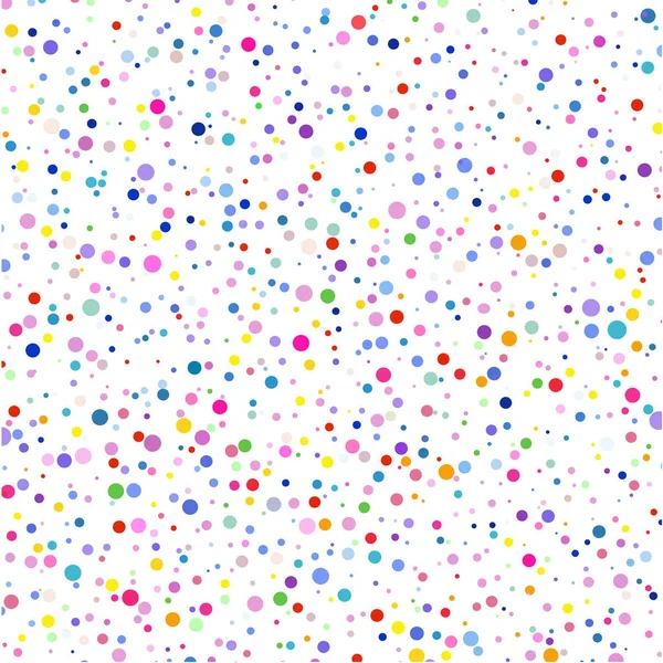 Veelkleurige Cirkels Een Witte Achtergrond — Stockvector
