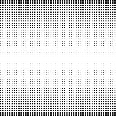 beyaz arkaplanda siyah kareler 