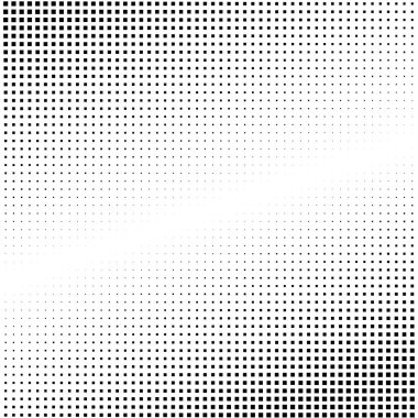 beyaz arkaplanda siyah kareler 