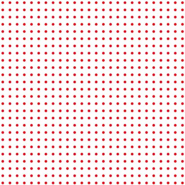 Beyaz arkaplanda kırmızı benekler   