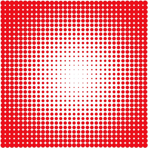 Points Rouges Sur Fond Blanc — Image vectorielle