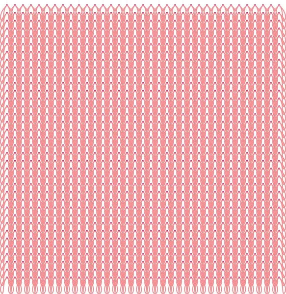 Padrão Vermelho Fundo Branco — Fotografia de Stock