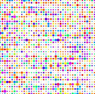 Noktalı renkli mozaik arkaplan