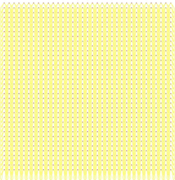 Padrão Amarelo Abstrato Fundo Branco — Fotografia de Stock