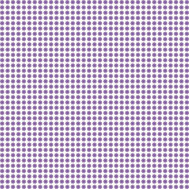 Beyaz arkaplanda soyut mavi çiçekli desen