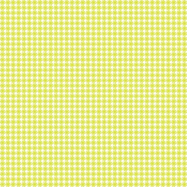 Beyaz arkaplanda soyut sarı çiçekli desen