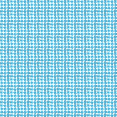 Beyaz arkaplanda soyut mavi çiçekli desen