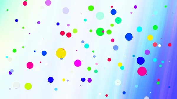 Colorful Balloons Blue Background — Stock Photo, Image