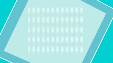 Beyaz kareli soyut mavi arkaplan