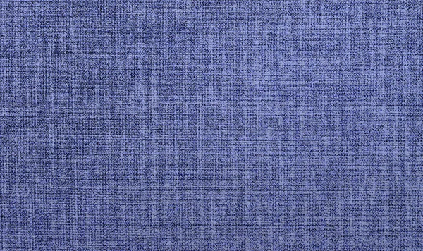 Getextureerde Achtergrond Van Blauw Natuurlijk Textiel — Stockfoto
