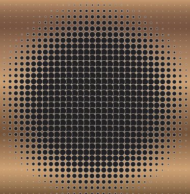 Noktalı soyut metal arkaplan