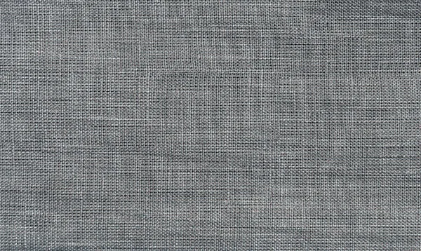 Textured Grey Natural Fabric — Stock Photo, Image