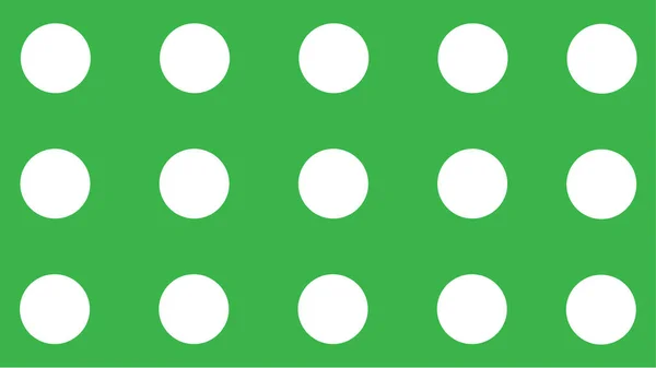 Weiße Tupfen Auf Grünem Hintergrund — Stockfoto