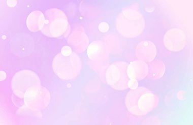 Bokeh ile pembe arkaplan 