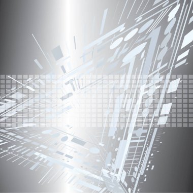 Çizgileri olan soyut teknoloji arkaplanı