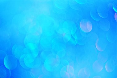 Bokeh ile mavi arkaplan