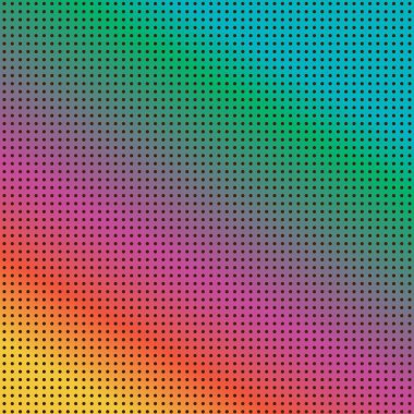 Noktalı soyut gökkuşağı arkaplanı