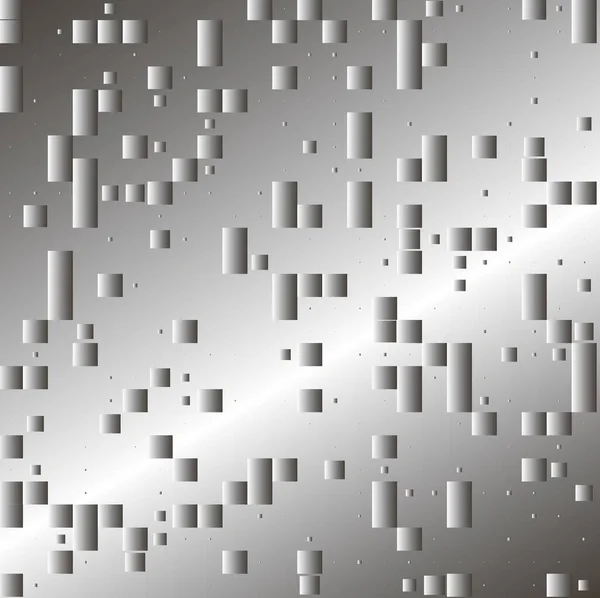 Абстрактний Металевий Фон Кубиками Циліндрами — стокове фото
