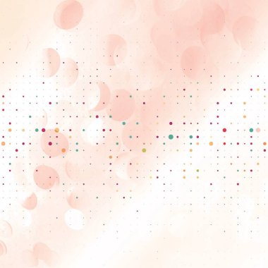 Noktalı pembe bokeh arkaplan