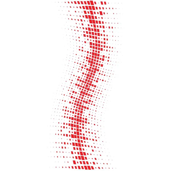 Lignes Rouges Sur Fond Blanc — Image vectorielle