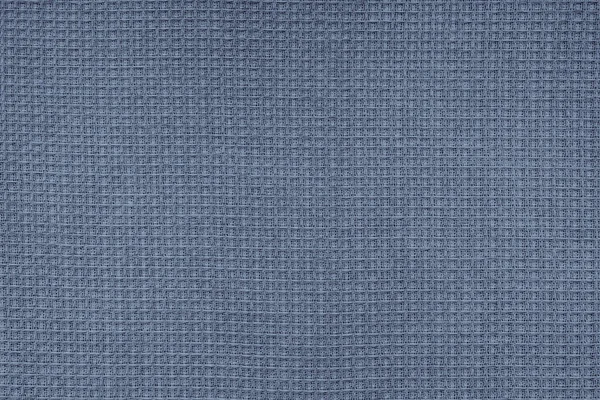Textured Blue Natural Fabric — Stock Photo, Image