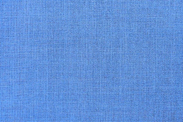 Fundo Texturizado Tecido Natural Azul — Fotografia de Stock