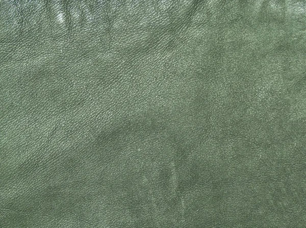 background of green suede leather