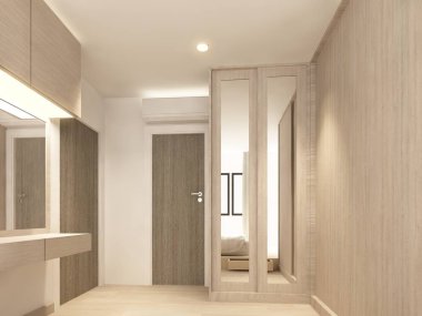 Oturma odasının tasarımı, 3D görüntüleme