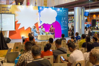 Bangkok - 28 Ekim 2018: yazar kitap Fuarı 28 Ekim 2018 üzerinde Bangkok, Tayland için Konferans Toplantı