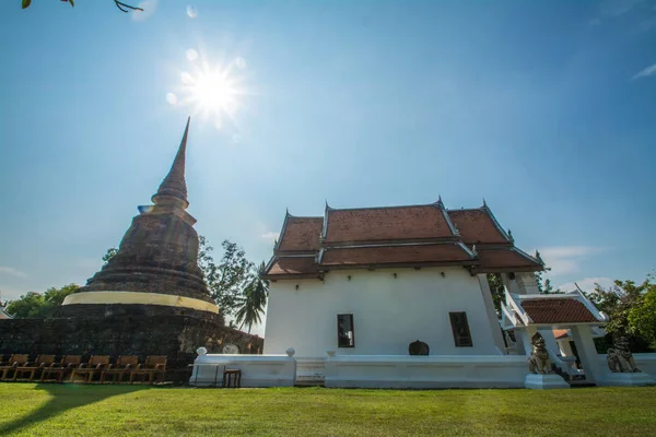 Wat Tra Phang Thong Tempel Historischen Park Von Sukhothai Sukhothai — Stockfoto