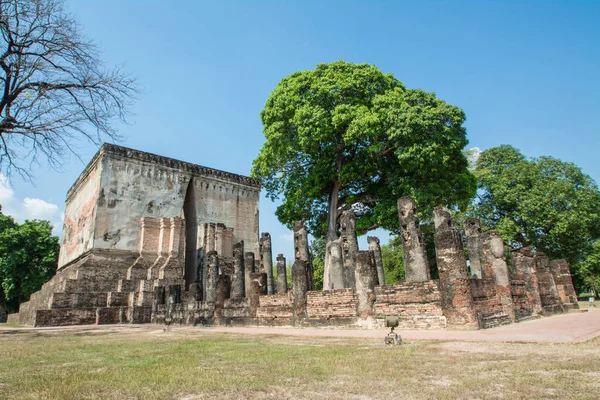 Wat Sri Chum Tempel Historischen Park Von Sukhothai Sukhothai Thailand — Stockfoto