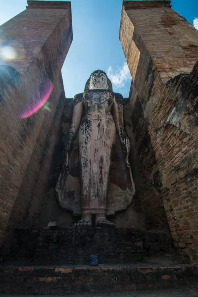 Templo Wat Mahathat Sukhothai Historical Park Tailandia — Foto de Stock