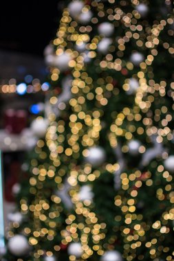 Altın bokeh arka plan