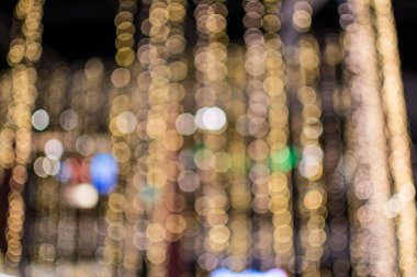 Altın bokeh arka plan