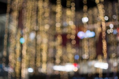 Altın bokeh arka plan