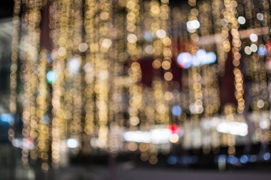 Altın bokeh arka plan