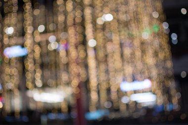 Altın bokeh arka plan