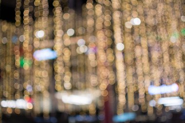 Altın bokeh arka plan