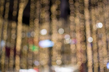 Altın bokeh arka plan