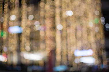 Altın bokeh arka plan