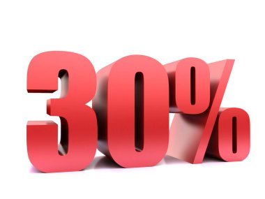 % 30'u % 30 sembol .3d işleme