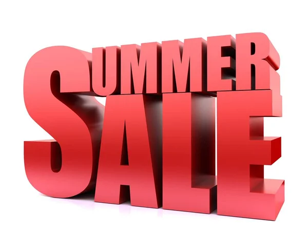 Summer Sale Word Render — Stock Photo, Image