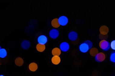 Renkli bokeh ışıkları arkaplanı